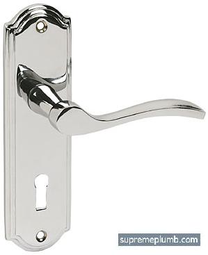 Seville Lever Lock Chrome Plated